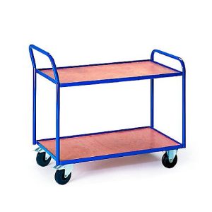 Tischwagen mit 2 Etagen, 790 x 490 mm Tischwagen mit 2 Etagen, 790 x 490 mm