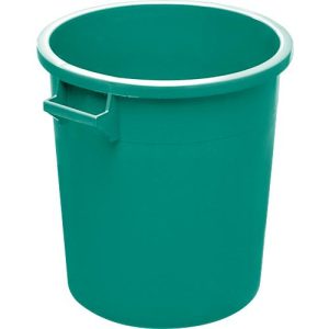 Tonne, aus HDPE, stapelbar 35 Liter, grün Tonne, aus HDPE, stapelbar 35 Liter, grün