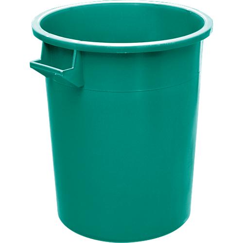 Tonne, aus HDPE, stapelbar 75 Liter, grün