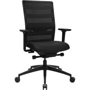 Topstar Bürostuhl Sitness AirWork, mit Armlehnen, 3D-Auto-Synchronmechanik, Muldensitz, Netzrücken, schwarz Topstar Bürostuhl Sitness AirWork, mit Armlehnen, 3D-Auto-Synchronmechanik, Muldensitz, Netzrücken, schwarz