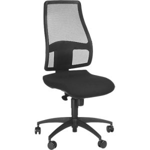 Topstar Bürostuhl Syncro Net, Synchronmechanik, ohne Armlehnen, Netzrücken, Bandscheibensitz, schwarz Topstar Bürostuhl Syncro Net, Synchronmechanik, ohne Armlehnen, Netzrücken, Bandscheibensitz, schwarz