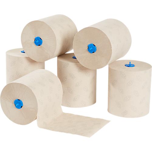 Tork® Handtuchrollen Tork Matic® 290099, 2-lagig, H1-kompatibel, 6 Rollen á L 150 x B 210 mm, 100 % Recyclingpapier, naturfarben