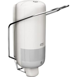 Tork® Spender 560101, für Flüssigseife o. Desinfektionsgel, Handfreie Abgabe, B 112 x T 114 x H 291 mm, weiß Tork® Spender 560101, für Flüssigseife o. Desinfektionsgel, Handfreie Abgabe, B 112 x T 114 x H 291 mm, weiß