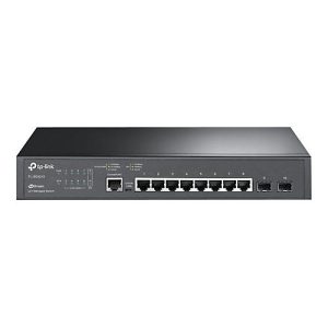 TP-Link JetStream TL-SG3210 V3 – Switch – managed – 8 x 10/100/1000 + 2 x Gigabit SFP – Desktop, an Rack montierbar