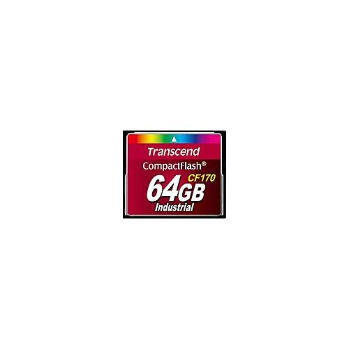 Transcend CF170 Industrial - Flash-Speicherkarte - 64 GB - 170x - CompactFlash