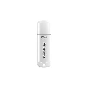 Transcend JetFlash 730 – USB-Flash-Laufwerk – 256 GB – USB 3.1 Gen 1 – weiß Transcend JetFlash 730 – USB-Flash-Laufwerk – 256 GB – USB 3.1 Gen 1 – weiß