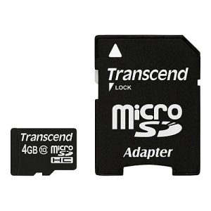 Transcend Premium – Flash-Speicherkarte (microSDHC/SD-Adapter inbegriffen) – 4 GB – Class 10 – 133x – microSDHC Transcend Premium – Flash-Speicherkarte (microSDHC/SD-Adapter inbegriffen) – 4 GB – Class 10 – 133x – microSDHC