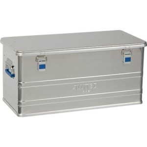 Transportbox Alutec COMFORT 92, Aluminium, 92 l, L 780 x B 385 x H 367 mm, stabiler Deckel Transportbox Alutec COMFORT 92, Aluminium, 92 l, L 780 x B 385 x H 367 mm, stabiler Deckel