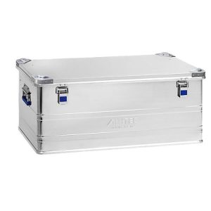Transportbox Alutec INDUSTRY 140, Aluminium, 140 l, L 900 x B 495 x H 379 mm, mit Stapelecken, stabiler Deckel Transportbox Alutec INDUSTRY 140, Aluminium, 140 l, L 900 x B 495 x H 379 mm, mit Stapelecken, stabiler Deckel
