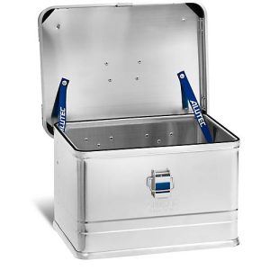 Transportbox Alutec INDUSTRY 30, Aluminium, 30 l, L 430 x B 355 x H 277 mm, mit Stapelecken, stabiler Deckel Transportbox Alutec INDUSTRY 30, Aluminium, 30 l, L 430 x B 355 x H 277 mm, mit Stapelecken, stabiler Deckel