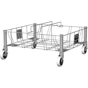 Transportroller, Edelstahl, für Container Slim Jim®, zweifach Transportroller, Edelstahl, für Container Slim Jim®, zweifach
