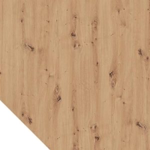 Trapezplatte Breno, Verbindungsplatte für Schreibtische Breno, mit Stützfuß, L 1200 x B 1200 mm, Spanplatte, Asteiche/Silber Trapezplatte Breno, Verbindungsplatte für Schreibtische Breno, mit Stützfuß, L 1200 x B 1200 mm, Spanplatte, Asteiche/Silber