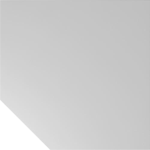 Trapezplatte Breno, Verbindungsplatte für Schreibtische Breno, mit Stützfuß, L 1200 x B 1200 mm, Spanplatte, Lichtgrau/Graphit