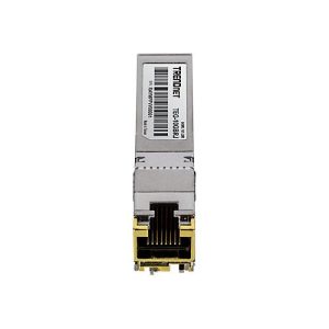 TRENDnet TEG 10GBRJ – SFP+-Transceiver-Modul – 10GbE, 5GbE, 2.5GbE – 1000Base-T, 10GBase-T, 2.5GBase-T, 5GBase-T – RJ-45 – bis zu 100 m TRENDnet TEG 10GBRJ – SFP+-Transceiver-Modul – 10GbE, 5GbE, 2.5GbE – 1000Base-T, 10GBase-T, 2.5GBase-T, 5GBase-T – RJ-45 – bis zu 100 m