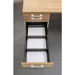 Trennsteg BARI, für Roll-/Anstellcontainer, quer, 2 Stück Trennsteg BARI, für Roll-/Anstellcontainer, quer, 2 Stück