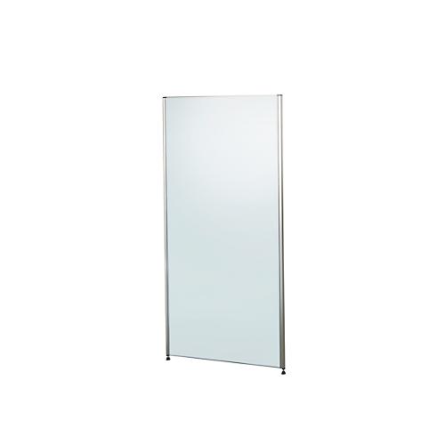 Trennwand Aluna, 1000 x 1800 mm, Glas