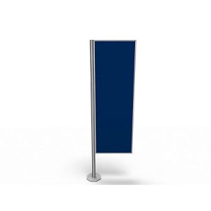 Trennwand, Silent Line Plus, 550 x 2000 mm, blau Trennwand, Silent Line Plus, 550 x 2000 mm, blau