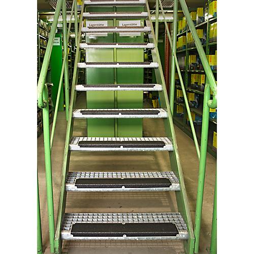Treppenkantenprofil, 30 x 110 x 1000 mm, schwarz