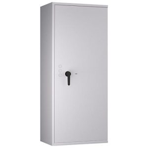 Tresor Lyra 16, Klasse I nach EN 1143-1, 252 l, Türanschlag rechts, Doppelbartschloss, 4 Fachböden, B 650 x T 420 x H 1550 mm, lichtgrau RAL 7035 Tresor Lyra 16, Klasse I nach EN 1143-1, 252 l, Türanschlag rechts, Doppelbartschloss, 4 Fachböden, B 650 x T 420 x H 1550 mm, lichtgrau RAL 7035