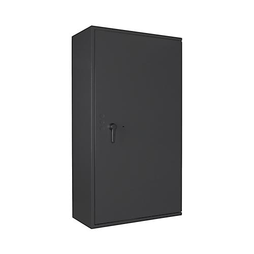 Tresor Lyra 18, Klasse 0 nach EN 1143-1, 341 l, Türanschlag rechts, Doppelbartschloss, 4 Fachböden, B 850 x T 420 x H 1550 mm, graphitgrau RAL 7024