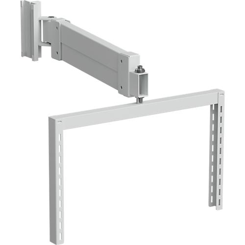 Treston Drehbarer Werkzeughalter, ESD-leitfähig, 513 x 320 mm, lichtgrau RAL 7035