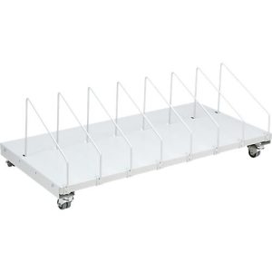 Treston Unterteiler-Set für SPM-Fachboden 600, ESD-leitfähig, B 8 x T 400 x H 280 mm, lichtgrau RAL 7035 Treston Unterteiler-Set für SPM-Fachboden 600, ESD-leitfähig, B 8 x T 400 x H 280 mm, lichtgrau RAL 7035