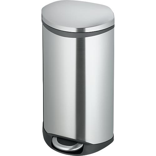 Tretabfalleimer Soft Close Edelstahl, 10 Liter