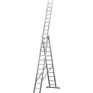 TRIBILO Vielzweckleiter, 3 x 12 Sprossen TRIBILO Vielzweckleiter, 3 x 12 Sprossen
