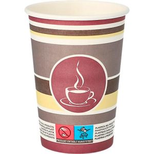 Trinkbecher Papstar To Go, Einweg, 0,25 l, Ø 80 x H 92 mm, FSC®-zertifiziert, Pappe, farbig, 50 Stück Trinkbecher Papstar To Go, Einweg, 0,25 l, Ø 80 x H 92 mm, FSC®-zertifiziert, Pappe, farbig, 50 Stück