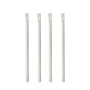 Trinkhalme Papstar Pure, mit Löffel, Einweg, L 200 x Ø 8 mm, aus FSC®-zertifiziertem Papier, weiß, 100 Stück Trinkhalme Papstar Pure, mit Löffel, Einweg, L 200 x Ø 8 mm, aus FSC®-zertifiziertem Papier, weiß, 100 Stück