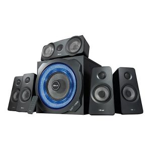Trust GXT 658 TYTAN – Lautsprechersystem – 5.1-Kanal – 90 Watt (Gesamt) – Schwarz Trust GXT 658 TYTAN – Lautsprechersystem – 5.1-Kanal – 90 Watt (Gesamt) – Schwarz