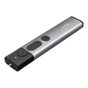 Trust Kazun Aluminium Wireless Presenter – Präsentations-Fernsteuerung – 4 Tasten – HF Trust Kazun Aluminium Wireless Presenter – Präsentations-Fernsteuerung – 4 Tasten – HF
