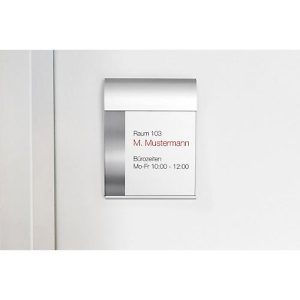Türschild Office Star, Büro, Acrylscheibe, hochkant und quer, B 120 x H 160 mm