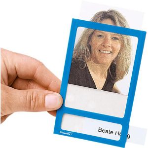 Ultradex Fotorahmen, magnetisch, transparente PET-Folie, für Fotos im Format 60 x 80 mm, blau, 5 Stück Ultradex Fotorahmen, magnetisch, transparente PET-Folie, für Fotos im Format 60 x 80 mm, blau, 5 Stück