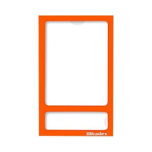 Ultradex Fotorahmen, magnetisch, transparente PET-Folie, für Fotos im Format 60 x 80 mm, orange, 5 Stück Ultradex Fotorahmen, magnetisch, transparente PET-Folie, für Fotos im Format 60 x 80 mm, orange, 5 Stück