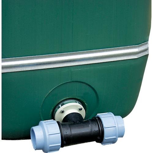 Uni-Flanschanschluss Cemo, T-Stück, für Lagertanks bis 2000 l und Großspeicher bis 3000 l, 2'