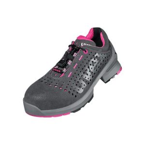 uvex ESD-Damen-Sicherheitshalbschuh 1 ladies, S1 SRC, gelocht, atmungsaktiv, Weite 10, grau-pink, Größe 38 uvex ESD-Damen-Sicherheitshalbschuh 1 ladies, S1 SRC, gelocht, atmungsaktiv, Weite 10, grau-pink, Größe 38
