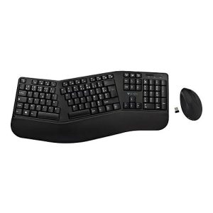 V7 CKW500BTFR – Tastatur-und-Maus-Set – kabellos – Bluetooth, 2.4 GHz – AZERTY – Französisch V7 CKW500BTFR – Tastatur-und-Maus-Set – kabellos – Bluetooth, 2.4 GHz – AZERTY – Französisch