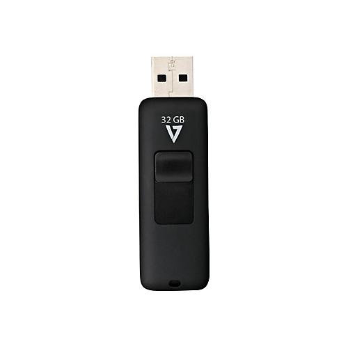 V7 VF232GAR-3E - USB-Flash-Laufwerk - 32 GB - USB 2.0 - Schwarz
