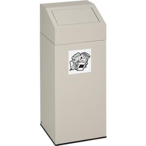 VAR Wertstoffsammler, Inhalt 45 Liter, grau VAR Wertstoffsammler, Inhalt 45 Liter, grau