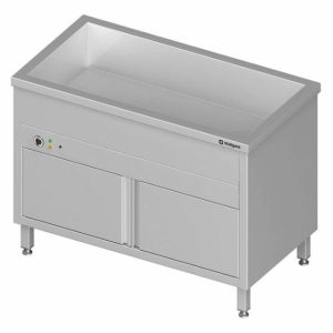 STALGAST Bain-Marie Standgerät, geschlossener Unterbau, 1 Becken für 3x GN1/1 STALGAST Bain-Marie Standgerät, geschlossener Unterbau, 1 Becken für 3x GN1/1