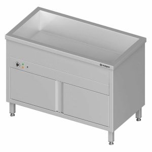 STALGAST Bain-Marie Standgerät, geschlossener Unterbau, 1 Becken für 4x GN1/1 STALGAST Bain-Marie Standgerät, geschlossener Unterbau, 1 Becken für 4x GN1/1