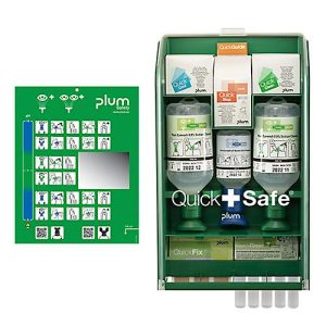 Verbandskasten PLUM QuickSafe Complete, Augenspülung-/ampullen, Wundkompressen, Wundreinigungstücher, Pflaster & Brandgel Verbandskasten PLUM QuickSafe Complete, Augenspülung-/ampullen, Wundkompressen, Wundreinigungstücher, Pflaster & Brandgel