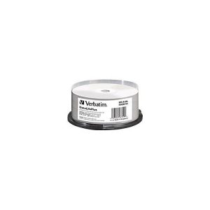Verbatim DataLifePlus – 25 x BD-R DL – 50 GB 6x – breite bedruckbare Oberfläche – Spindel Verbatim DataLifePlus – 25 x BD-R DL – 50 GB 6x – breite bedruckbare Oberfläche – Spindel