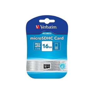 Verbatim – Flash-Speicherkarte – 16 GB – Class 10 – microSDHC
