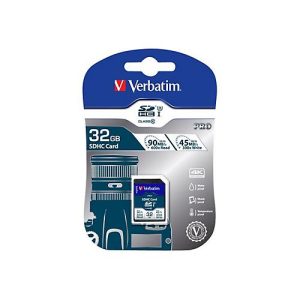 Verbatim PRO – Flash-Speicherkarte – 32 GB – UHS Class 3 / Class10 – 300x/600x – SDHC UHS-I