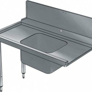 Vorwaschtisch mit 1 Becken, Laufrichtung links, 1200 mm Vorwaschtisch mit 1 Becken, Laufrichtung links, 1200 mm