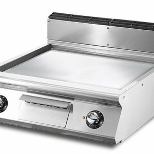 VIRTUS Elektro-Grillplatte, glatte verchromte Platte, Breite 800mm, 10.8 kW, 400V VIRTUS Elektro-Grillplatte, glatte verchromte Platte, Breite 800mm, 10.8 kW, 400V