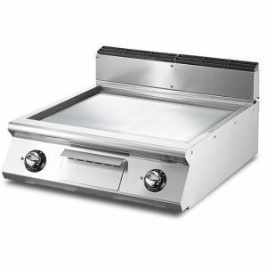VIRTUS Elektro-Grillplatte, glatte Platte, Breite 800mm, Tiefe 730mm, 10,8 kW , 400V VIRTUS Elektro-Grillplatte, glatte Platte, Breite 800mm, Tiefe 730mm, 10,8 kW , 400V