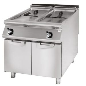 VIRTUS Premium Gas-Fritteuse Serie 900, 22+22 Liter, 40kW VIRTUS Premium Gas-Fritteuse Serie 900, 22+22 Liter, 40kW